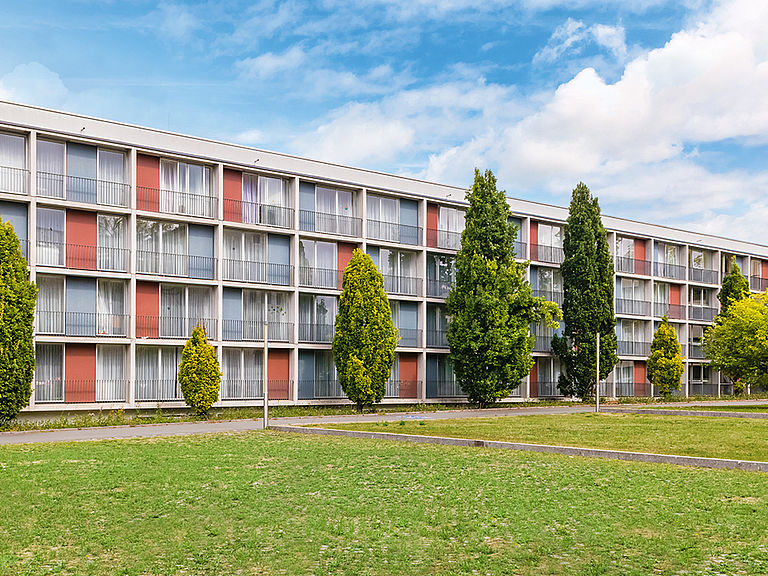 Das Pflegeheim Weimar in der Frontalansicht