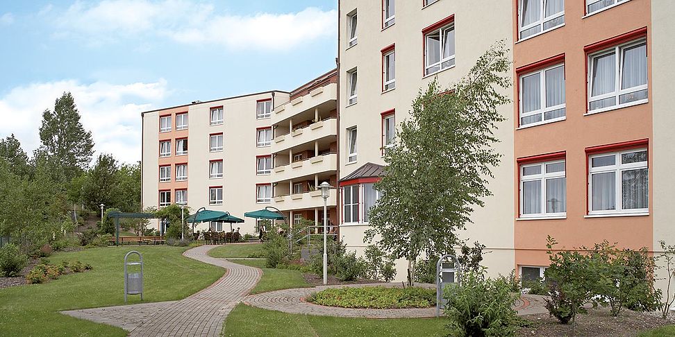 Das Pflegeheim Stavenhagen mit seinem idyllischen Garten