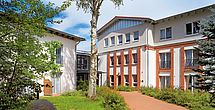 Das Pflegeheim Rastow – Haus Achterfeld in der Frontalansicht