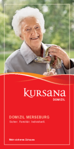 Flyer Kursana Domizil Merseburg