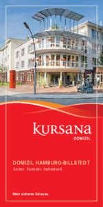 Flyer Kursana Domizil Hamburg-Billstedt