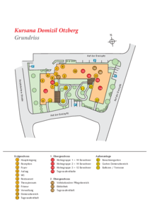 Lageplan Kursana Domizil Otzberg