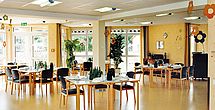 Das einladende und stilvolle Restaurant im Pflegeheim Alzey