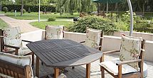 Auf der schönen Terrasse im betreutes_Wohnen Bitterfeld kann man es sich gut gehen lassen.