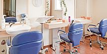 hauseigener Friseursalon im betreuten Wohnen des Pflegeheims Aurich