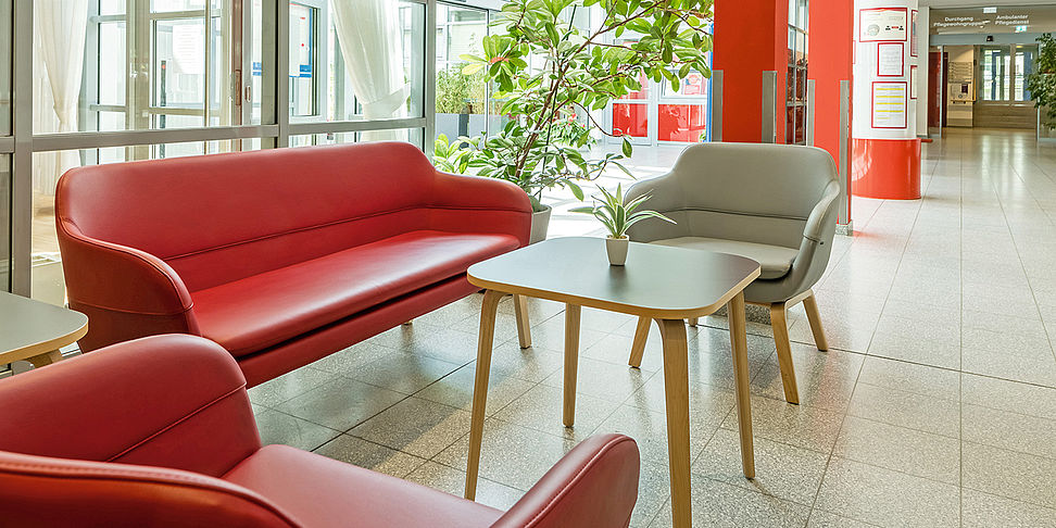 Das schöne Foyer im Pflegeheim Berlin - Landsberger Tor