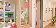 Das Pflegeheim Bruchkoebel verfuegt über einen eigenen Friseursalon