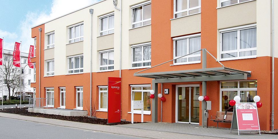 Das Pflegeheim Griesheim in der Frontalansicht