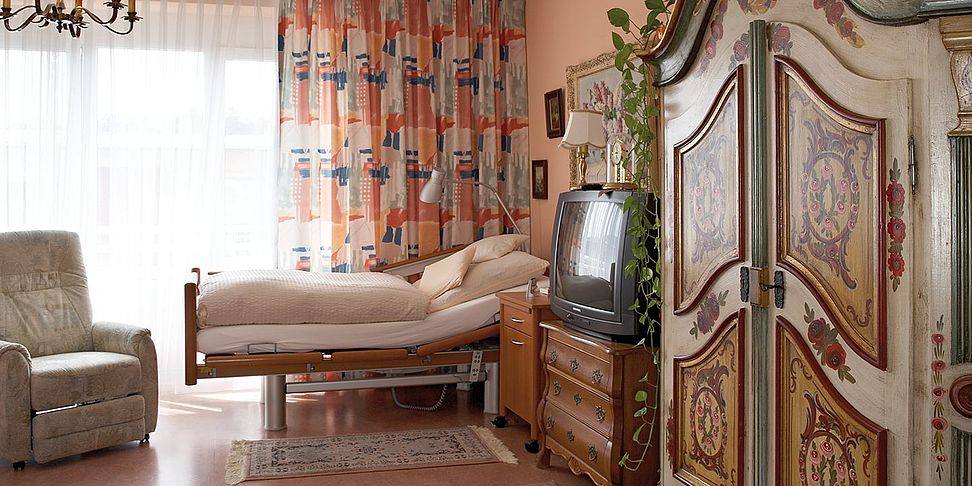 Pflegeheim Schrobenhausen - Ihr schoenes Zimmer im neuen Zuhause