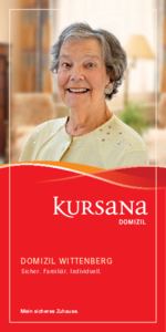 Flyer Kursana Domizil Wittenberg