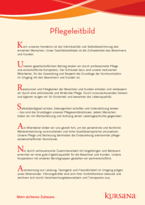 Pflegeleitbild stärkt Qualitätsorientierung