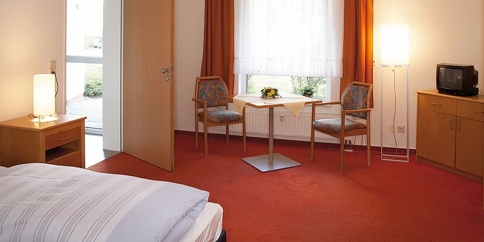 Ein gemuetliches Gästeappartement im Kursana Pflegeheim