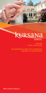 Flyer Kursana Domizil Rastow