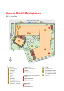 Lageplan Kursana Domizil Barsinghausen