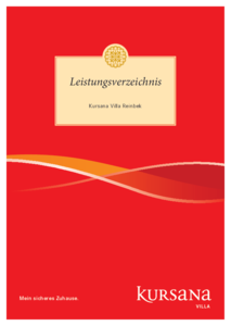 Kursana Villa Reinbek Leistungsverzeichnis