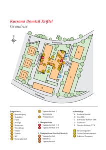 Lageplan Kursana Domizil Kriftel