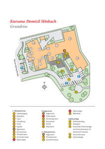 Lageplan Kursana Domizil Hösbach