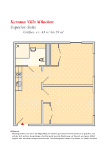 Superior-Suite ca. 43-59 qm 