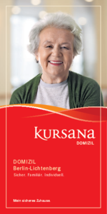 Flyer Kursana Domizil Berlin Lichtenberg
