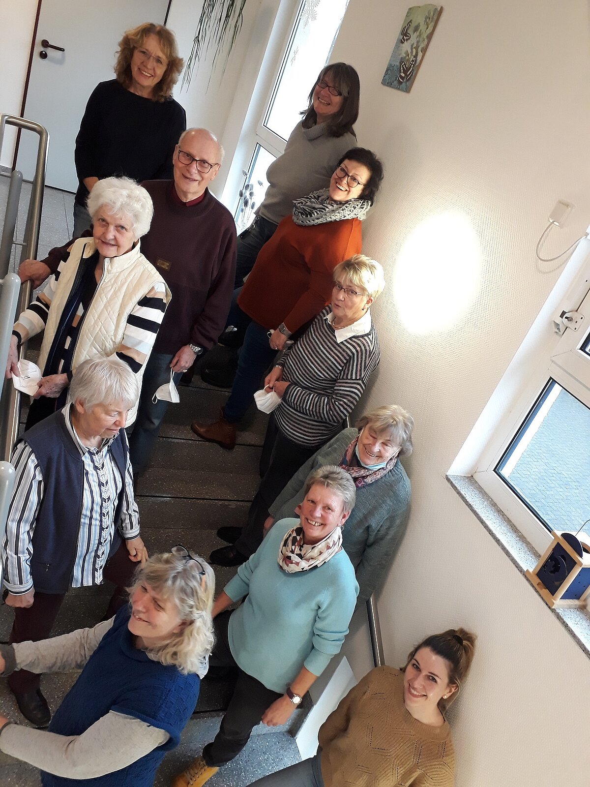 Gruppenbild der Ehrenamtlichen des „Wegbegleiter e.V.“