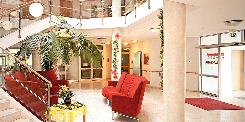 Das schoene Foyer im Pflegeheim Stavenhagen