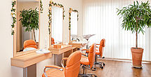 Der hauseigene Friseursalon im Pflegeheim Hoesbach