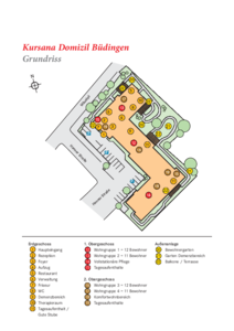 Lageplan Kursana Domizil Büdingen