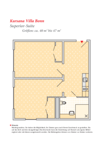 Superior-Suite ca. 40-47 qm