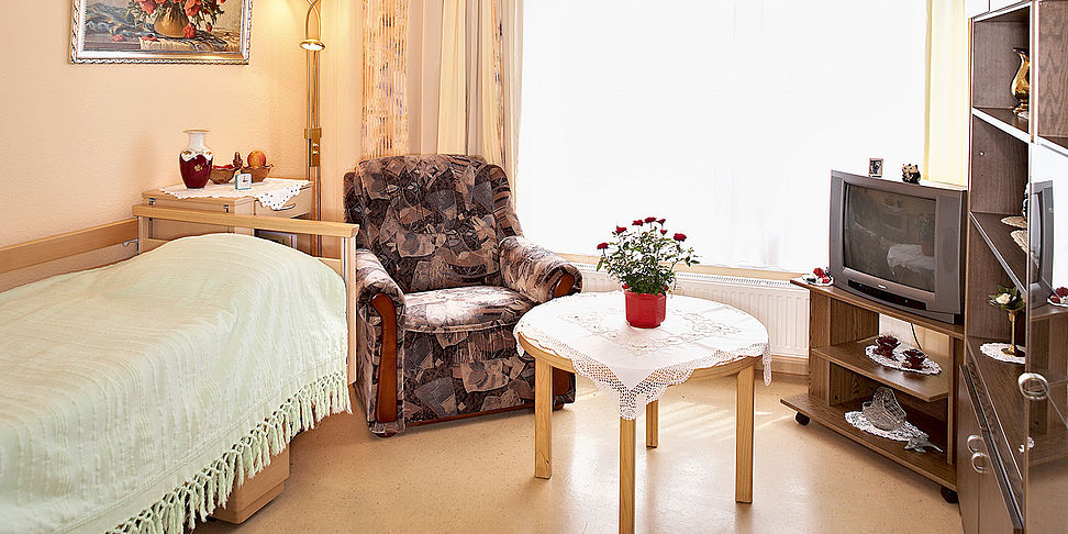 Pflegeheim Meerane Haus Ost - Ihr schönes Zimmer im neuen Zuhause